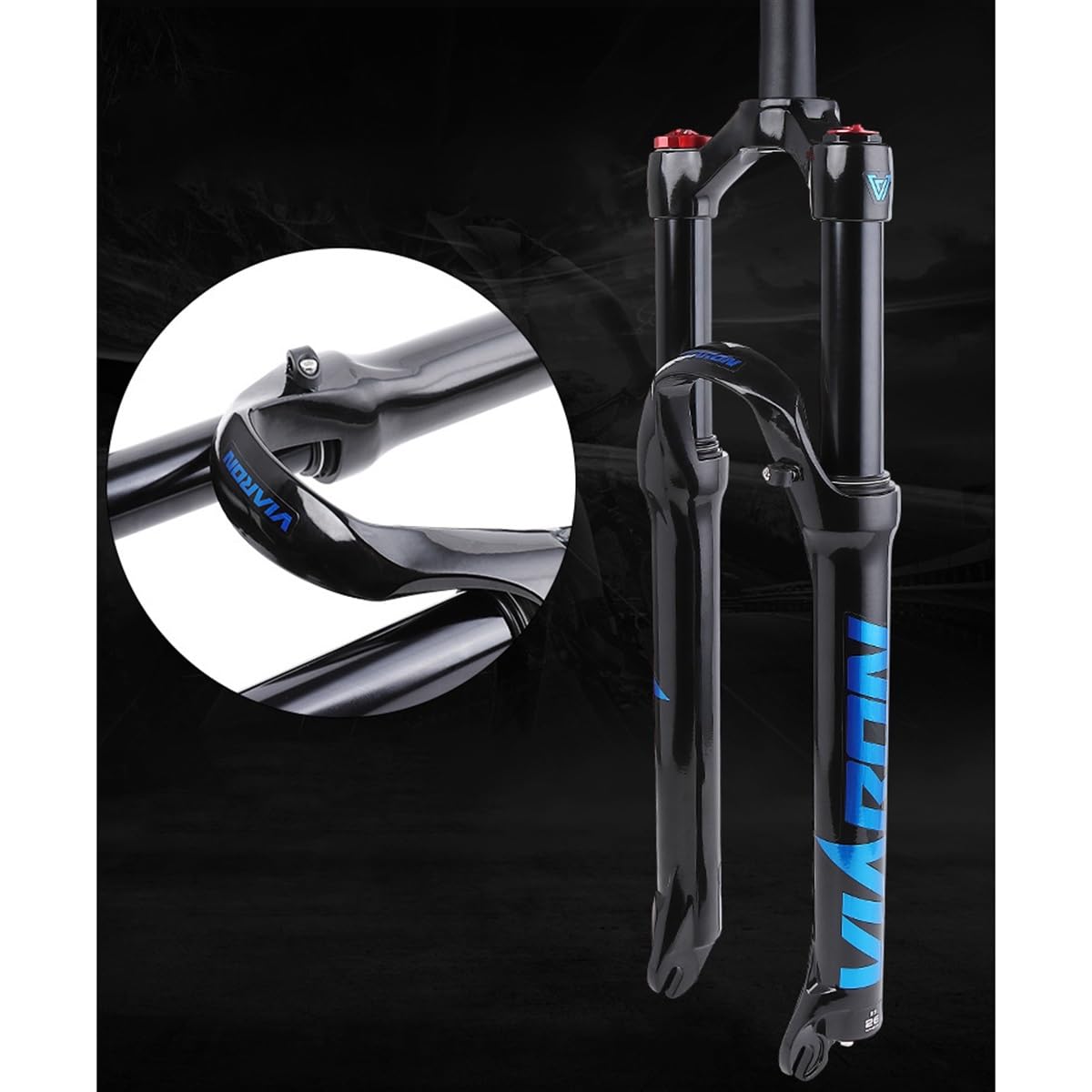 Amazon.co.jp: サスペンションバイクフォーク MTB パーツ 26 27.5 29