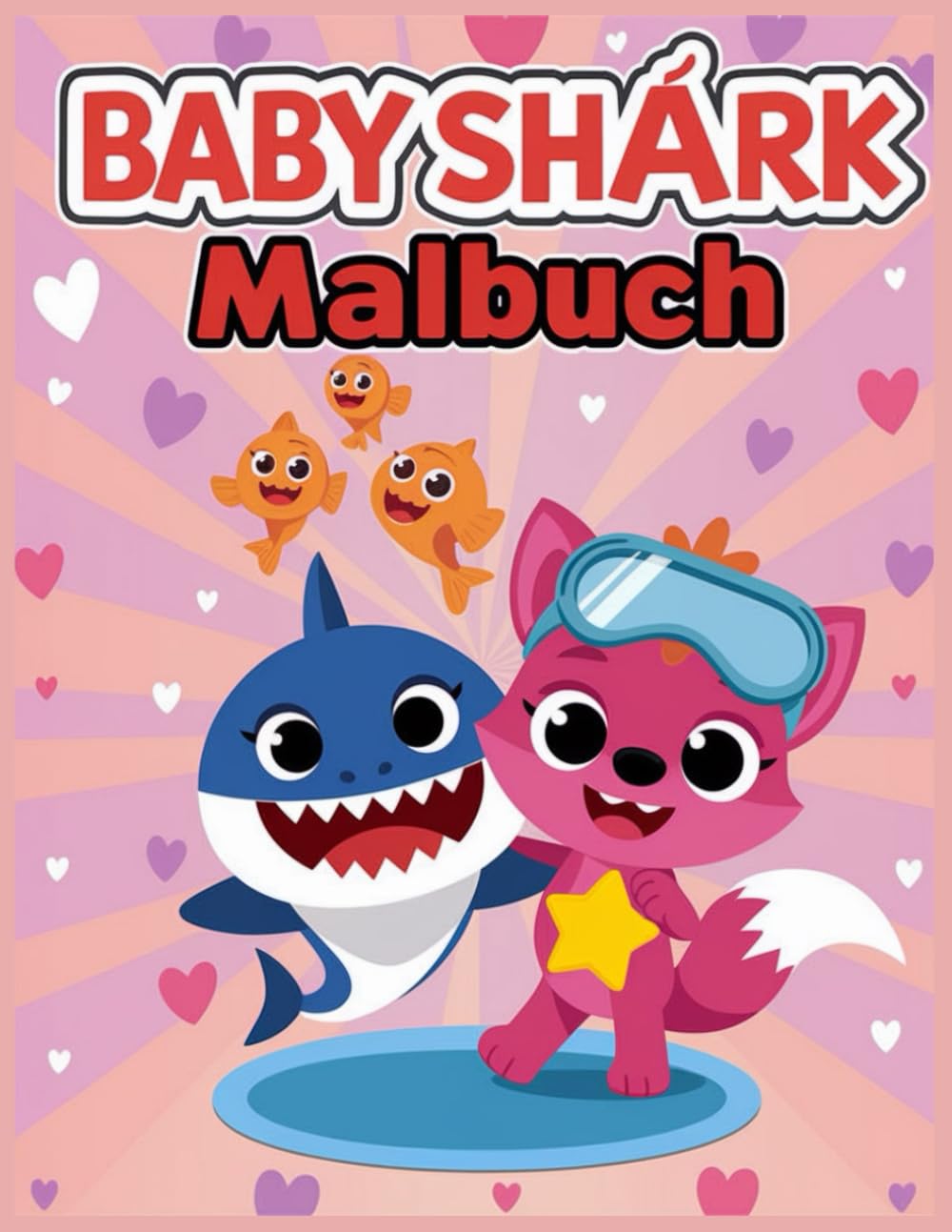 Shark Malbuch: JUMBO Drawing Pages 8-12 Of Characters for Kids Ages 4-8 and Mystery Iconic Scenes