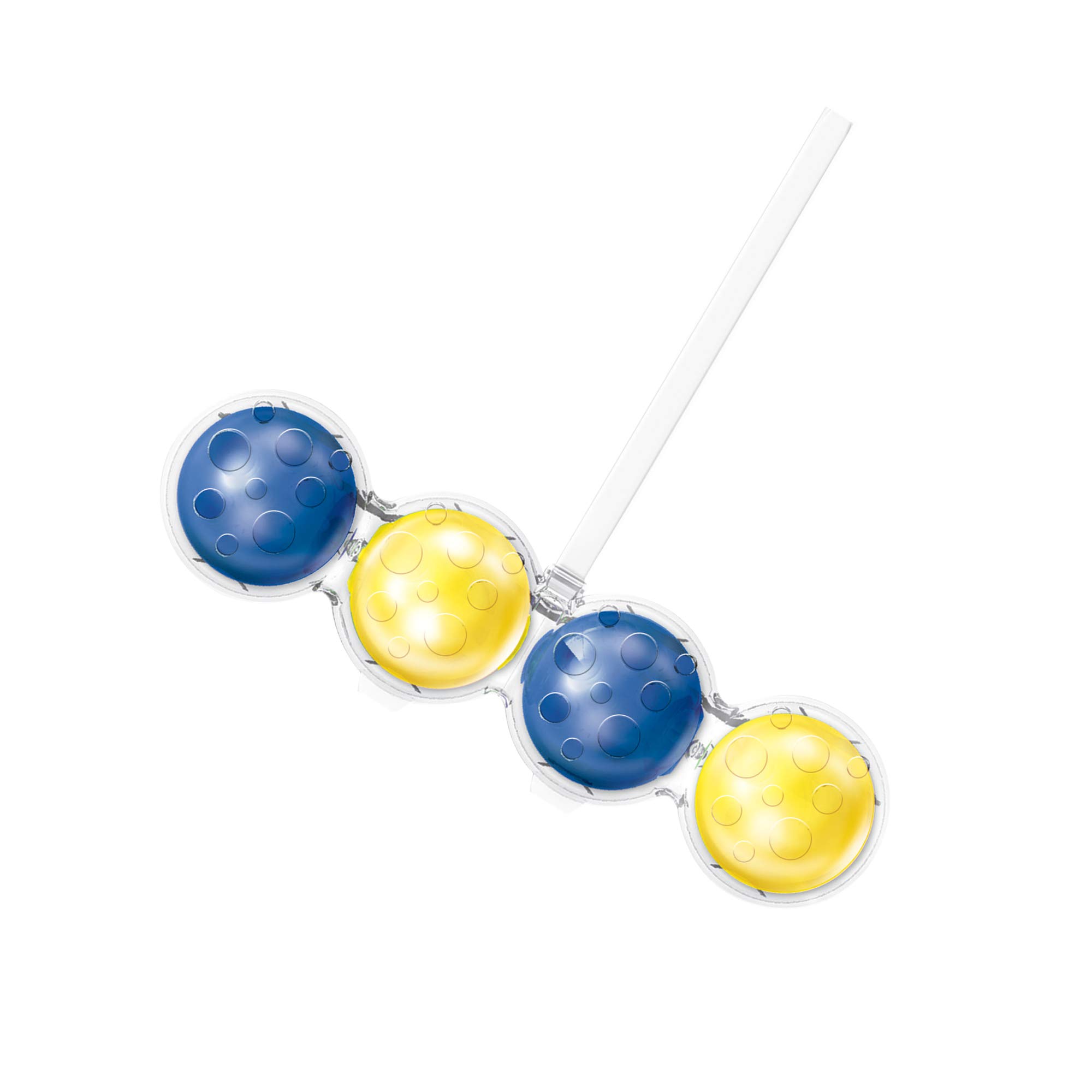 Bref WC Poweractive Lot de 10 nettoyants pour les toilettes 10 x 50 gr
