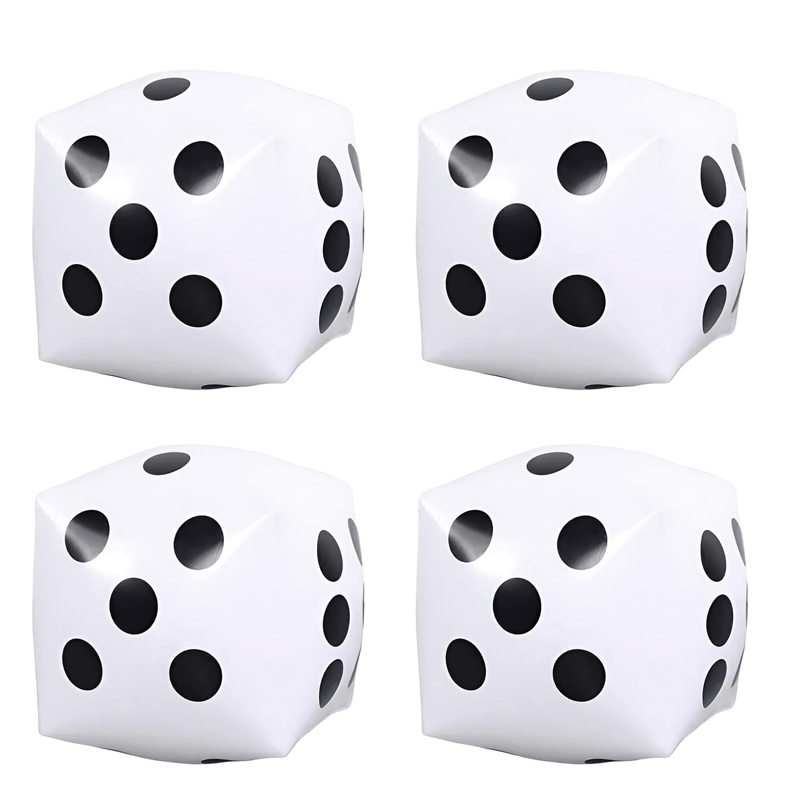 4 Dadi Gonfiabili Grandi Dimensioni Dadi Grandi Dimensioni 17.7 Per Bambini Compleanno Festa Natale Gioco Giocattolo Educativo Per Bambini Gioco Dadi