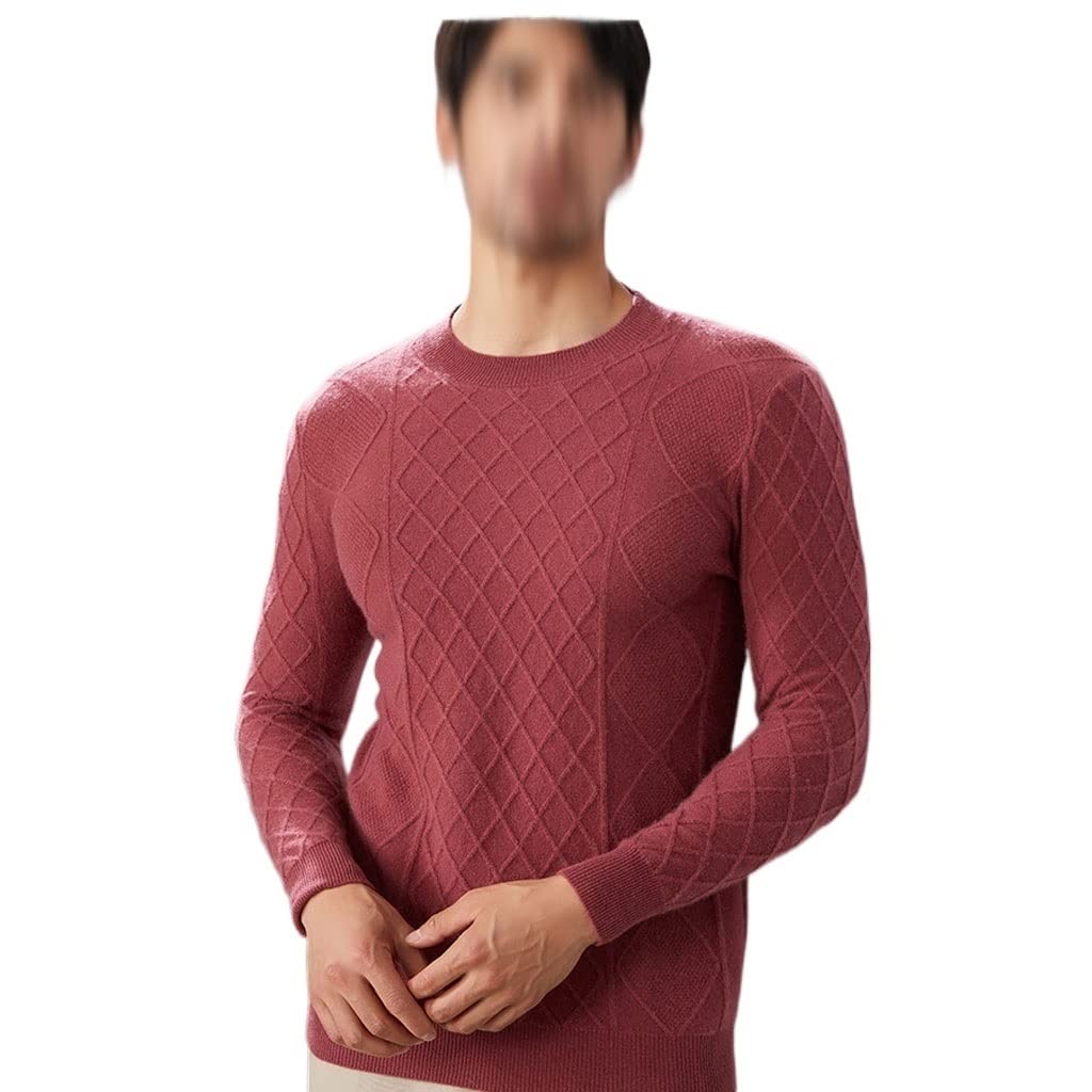 Pull chemise affaires pour homme tricot élégant de mi-saison look professionnel