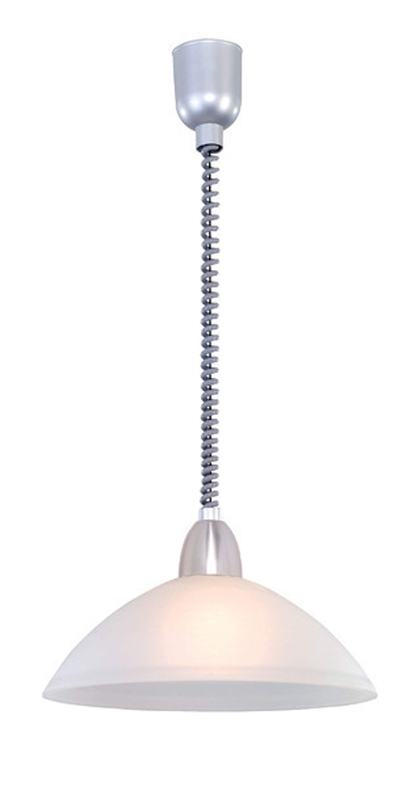 Lampadario Eglo Alessandra - Sospensione Regolabile In Vetro Alabastro - Foto 5