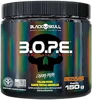 Pré Treino BOPE - Black Skull (150 G, Limão)