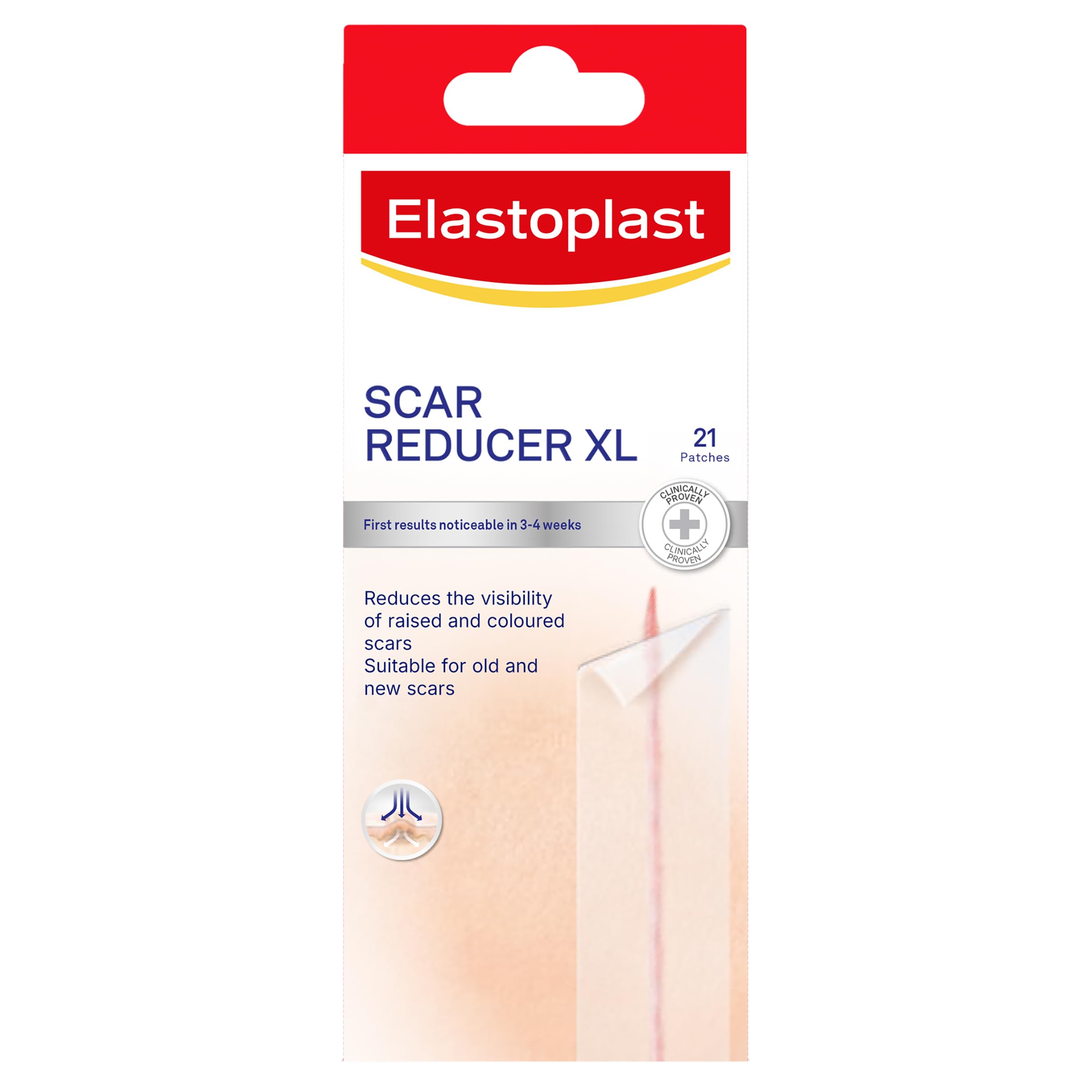 Elastoplast - Reductor de cicatrices XL para reducción de cicatrices, 0,11 kg