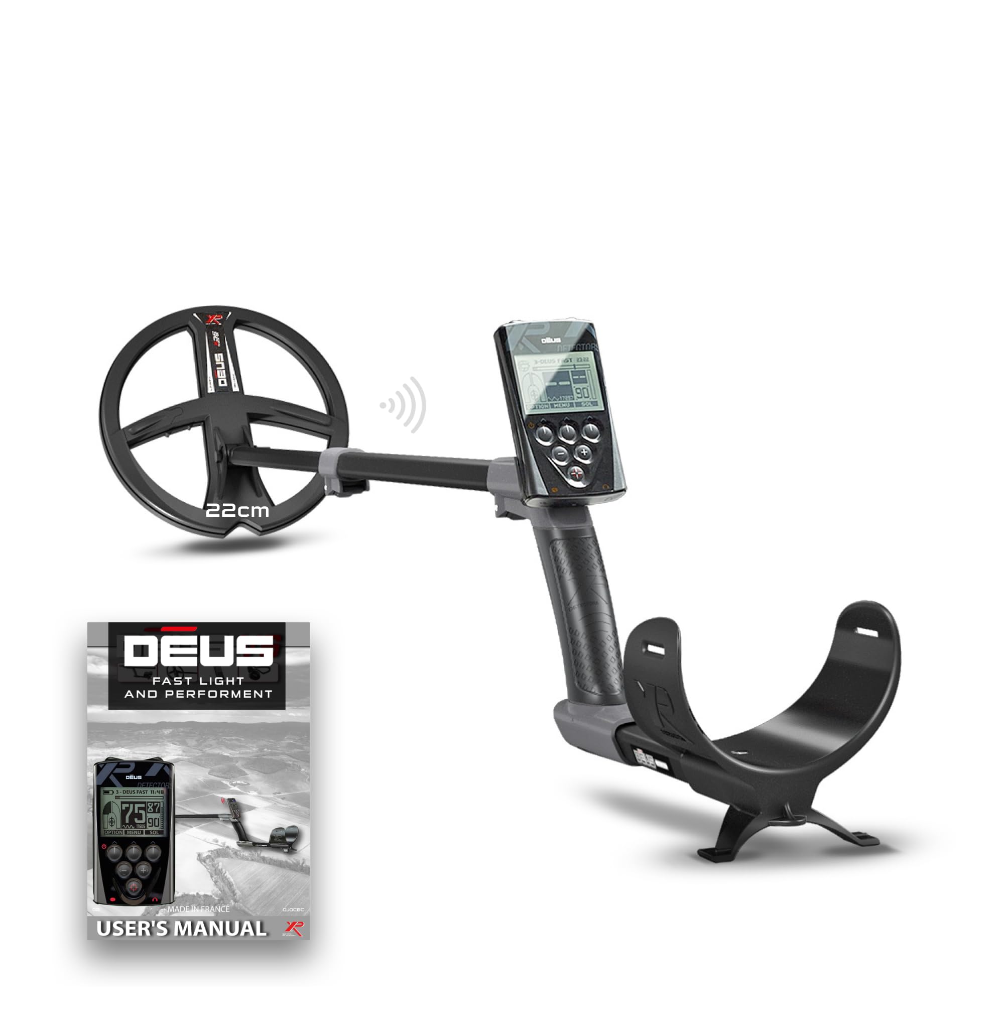 XP Metal Detectors Disque X35 28cm, étanche, Sans Fil Et