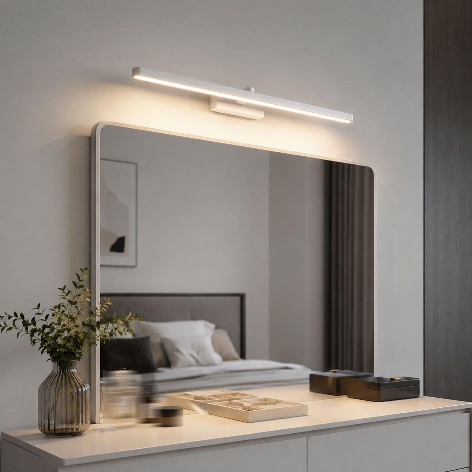 Lampa LED do Lustra 32,28 Cali, 16W Długa Lampa Łazienkowa do Lustra