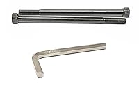 Vista 110 de iexcell Juego de 50 tornillos M4 x 20/25/30/35/40 de acero de aleación de grado 12.9, acabado de óxido negro