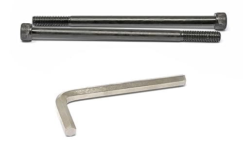 Miniatura 104 de iexcell 720 piezas de acero de aleación M4 x 6/8/10/12/16/20/25/30/35/40/45/50 de grado 12.9, tornillos de cabeza hexagonal, tornillos, arandelas