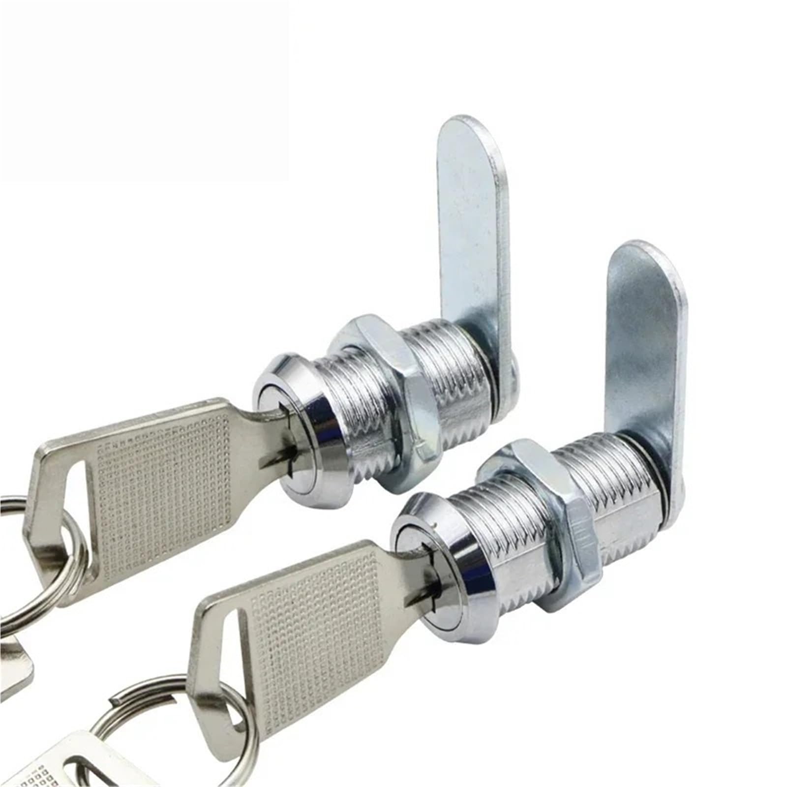 Mini Cam Lock with 2 Keys Diameter 12mm Zinc Alloy Cabinet Drawer Furniture Hardware 1Pcs(Length 40mm A)