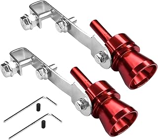 2PCS Turbo Sound Exhaust Whistle