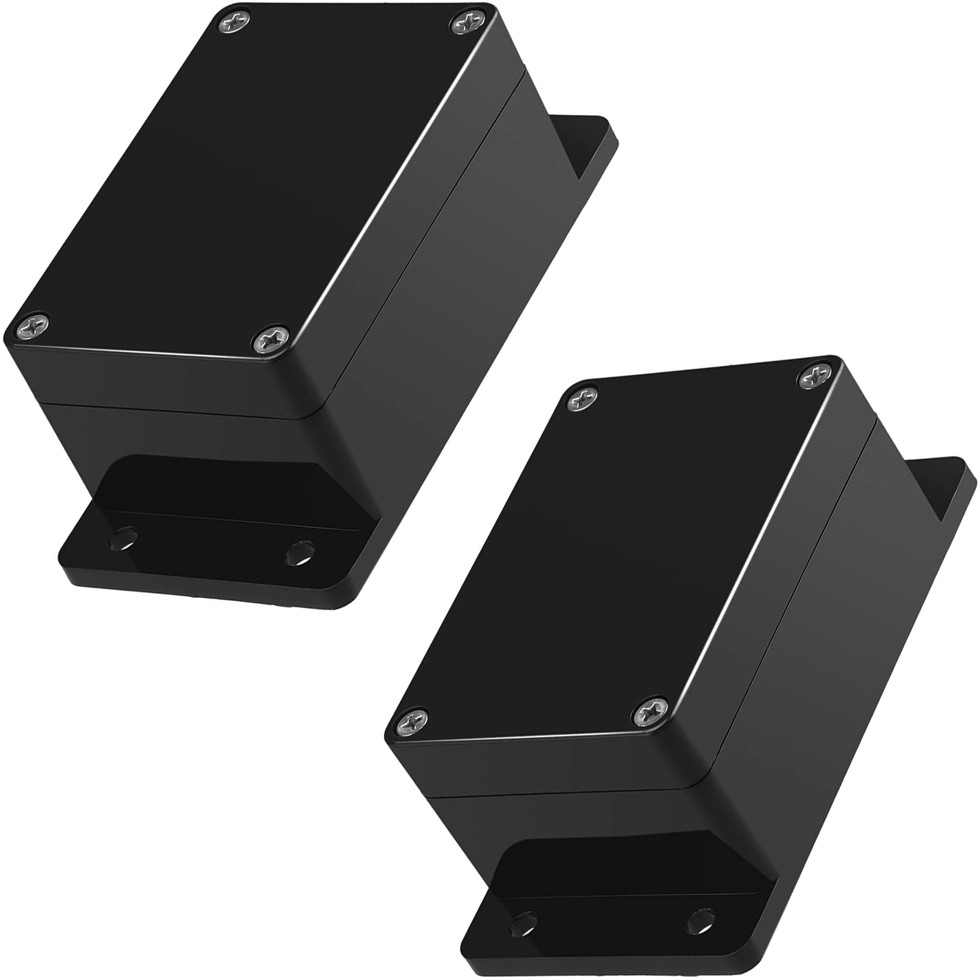 BlueStars Pack of 2 IP65 ABS Project Box with Fixed Ear (3.94 x
