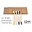 Virgin Forest Kids Bamboo Toothbrushes, Child Size Soft BPA Free Colored Safe Bristles (4 Pack)