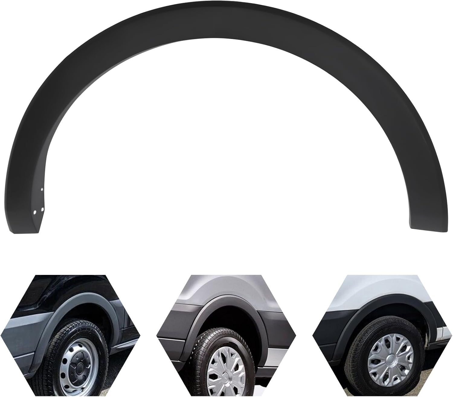 Rear Right Fender Trim, for Ford 2015-2022 Transit 150, 250, 350 Fender Flare Wheel Arch Molding Trim Splash Guard Accessories CK4Z61280K96AC