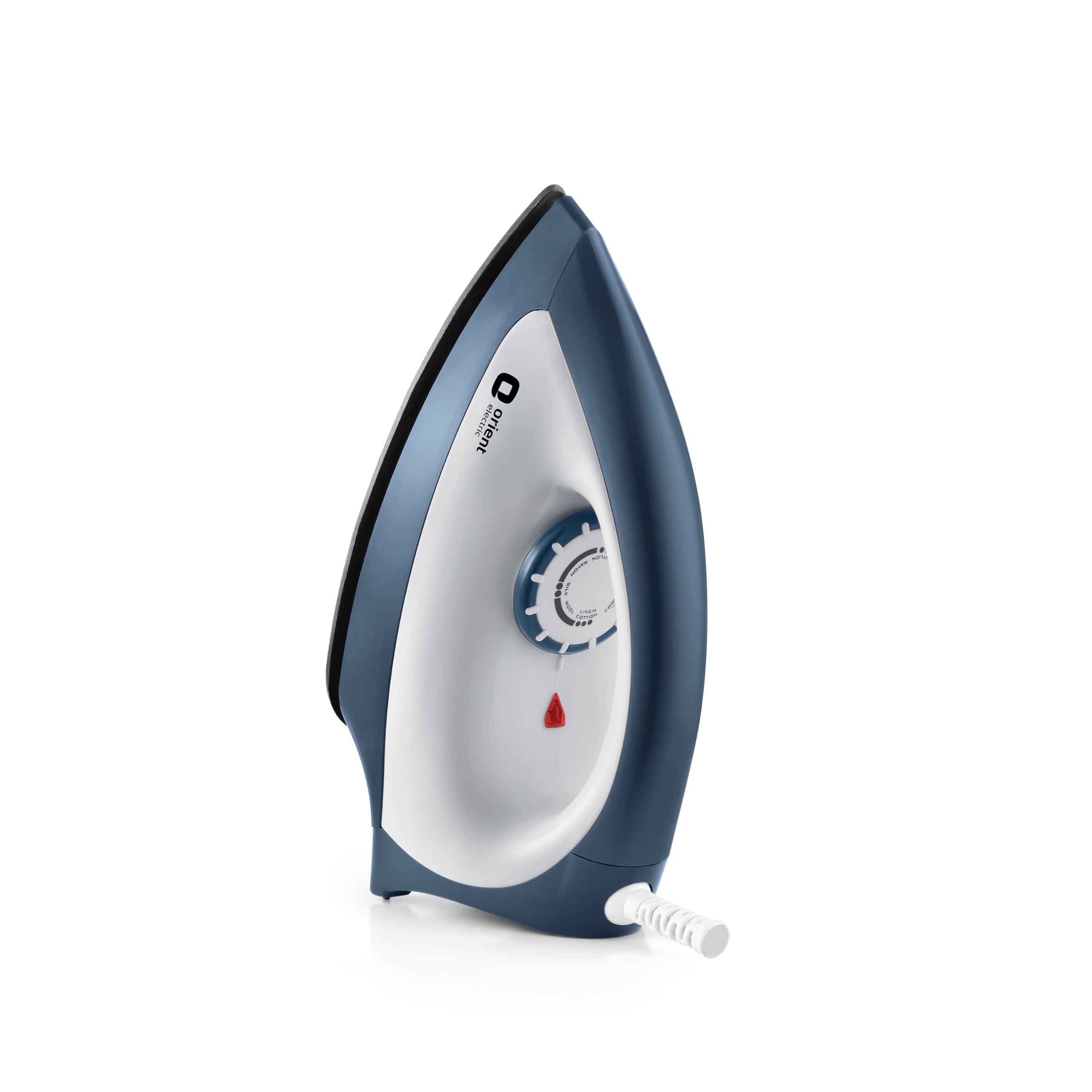 Orient Electric Lyvi 1100 Watt Heavy Weight Dry Iron for clothes | 2 Years Replacement Warranty | Quick Heat Technology Iron Press | Iron Box for wrinkle-free Ironing | White & Blue - Made in India (B0D2Y3MH84) Amazon Price History, Amazon Price Tracker