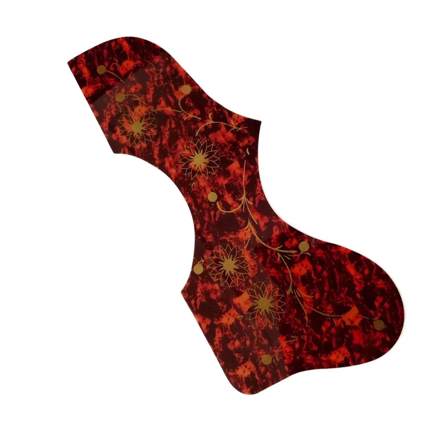 Uniwersalna osłona pickguardu do gitary akustyczne Pickguard do gitary akustycznej w kolorze żółwia