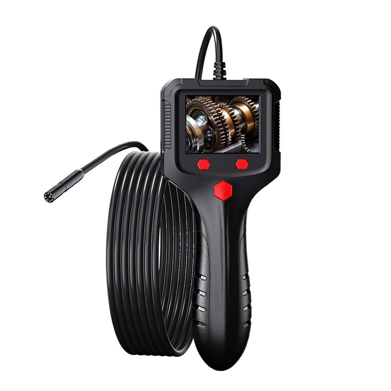 Endoscopes, Caméra endoscopique Industrielle étanche HD1080P, Objectif de 8mm, caméra d'inspection des égouts(15m)