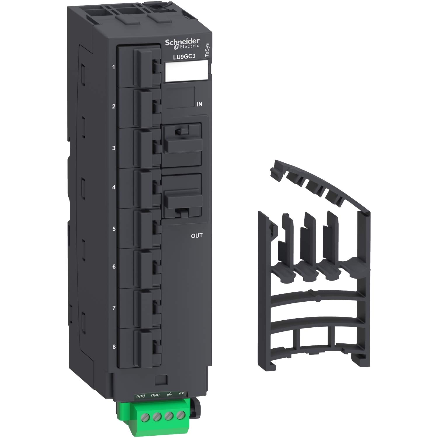 Hub Modbus Schneider Electric LU9GC3 con 10 puertos RJ45 2