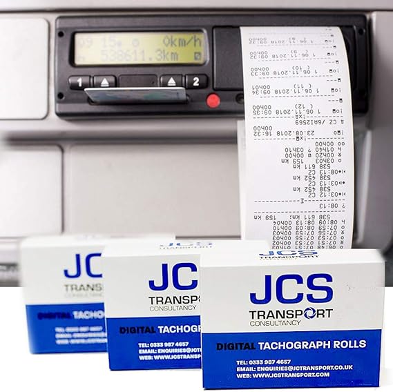 Tachograph Rolls for HGV Digital Tachographs by JCS Transport 30