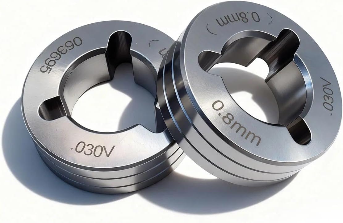 053697 Drive Roll Compatible for Miller Millermatic 200/210/212/250/251/252/DVI/Pulser/Vintage Mig Welder,(V Groove .045" 2pk)