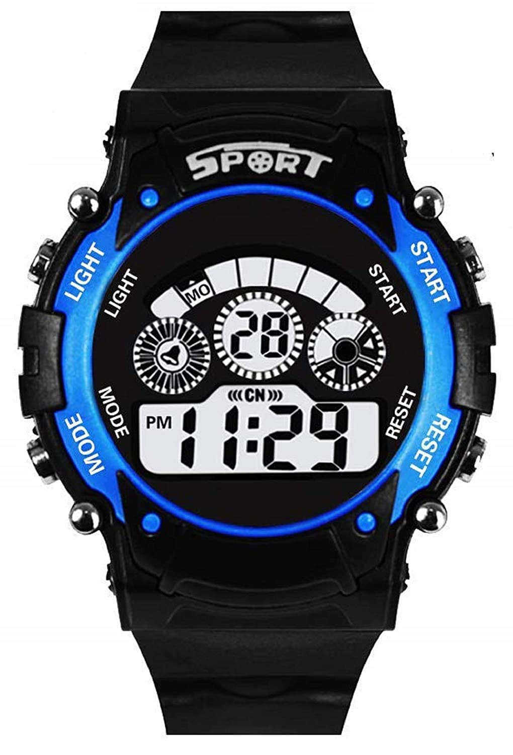 BID Digital Multicolour Dial Boys & Girls Watch (Blue) (B08K4H7SZK) Amazon Price History, Amazon Price Tracker