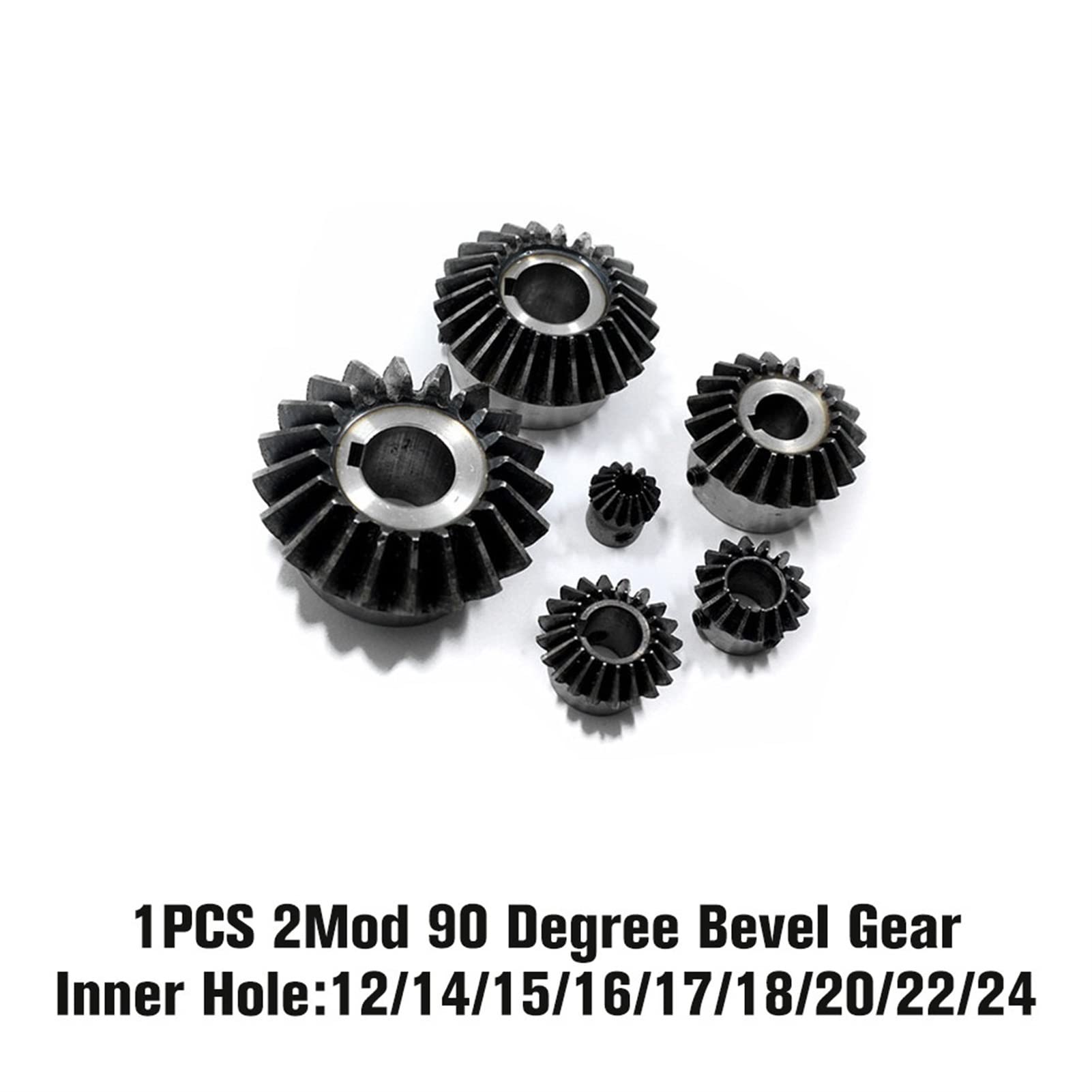 ELLANA Getriebewinkel 1 stücke 2 Modul 20T 25T 30 Zähne Kegelrad 12mm 18mm 20mm 25mm bohrung Kegelrad Mit Nut 90 Grad Kegelrad Kohlenstoffstahl Antriebswelle (Size : 30T 25mm bore 8mm keaway)