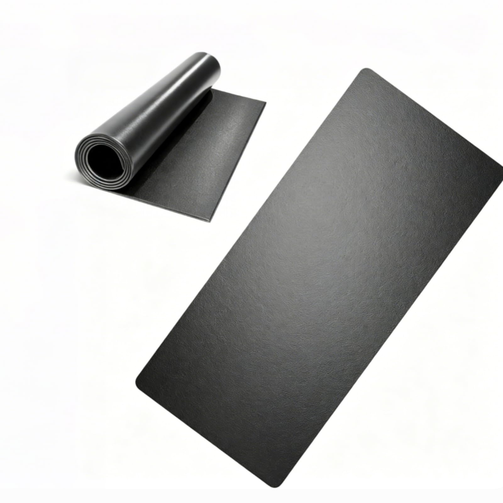 Mahrole Floor Protection Mat - Non-Slip Fitness Mat for Treadmill, Cross Trainer & Fitness Equipment, Shock Absorbing