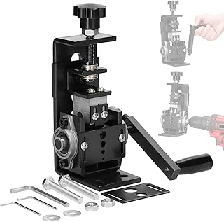 Manual Wire Stripping Machine, Geevorks Copper Wire Stripper 1-30mm, Portable Scrap Cable Stripper with Hand Crank, Electric Drill Dual-Purpose