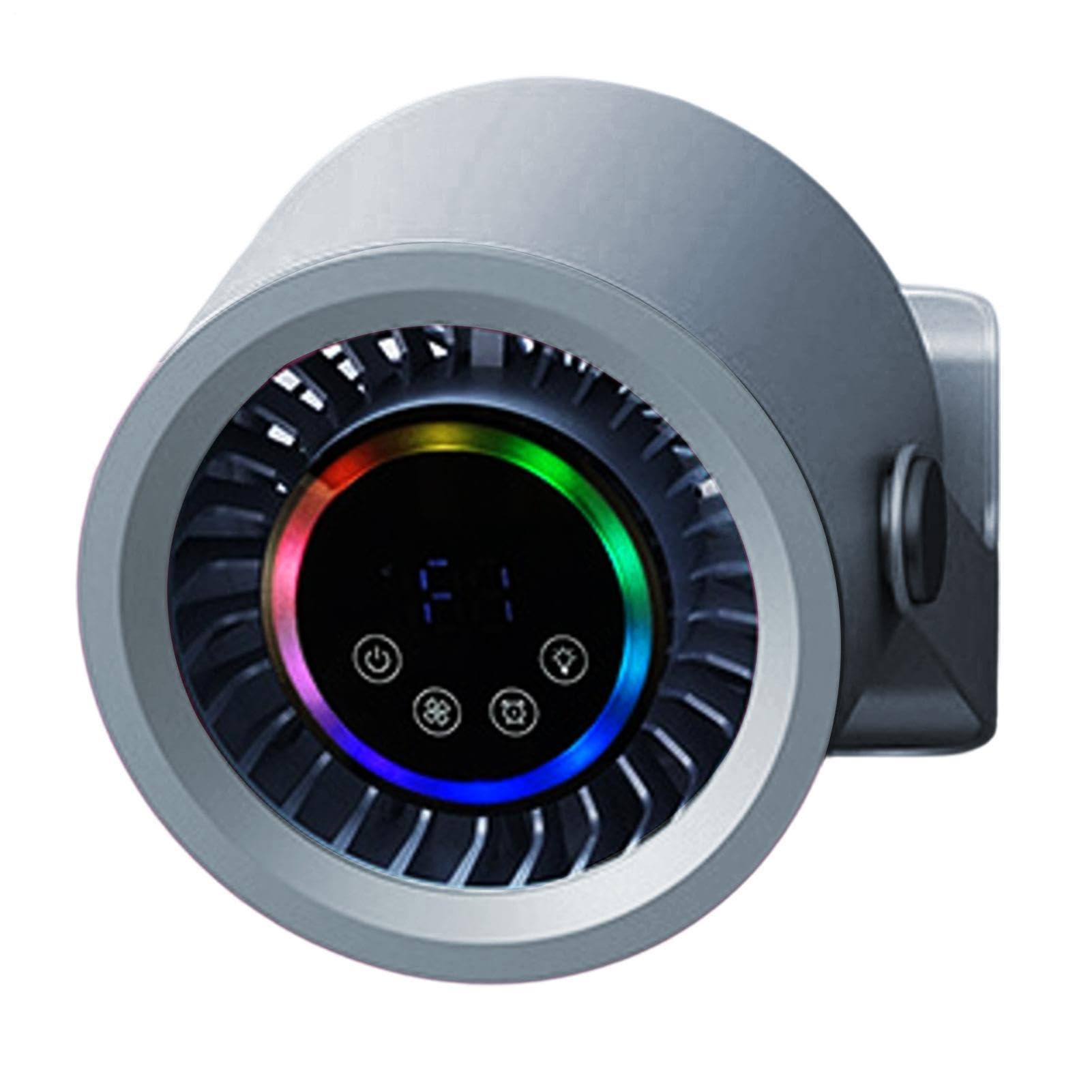 Petit ventilateur de bureau rechargeable LED 3 vitesses