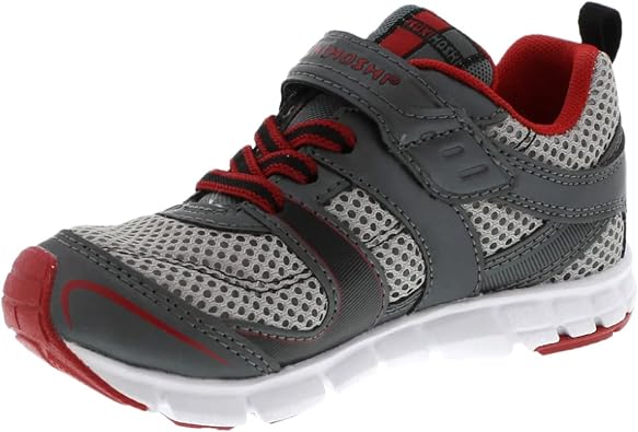 TSUKIHOSHI Velocity Kids Shoes - Strap-Closure Machine-Washable Kids and Toddler Shoes with Wide Toe Box & Non-Marking Traction Outsoles, Ages 1-8