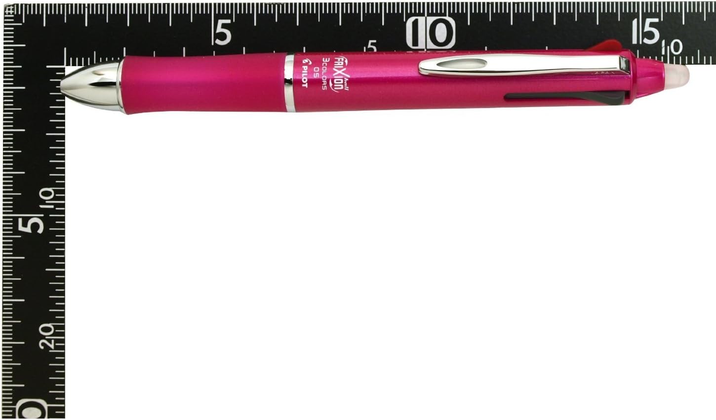 Pilot Frixion Ball 3 Metal Ballpoint Pen, Gradation Black Body (LKFB-150EF-GRB) image 4