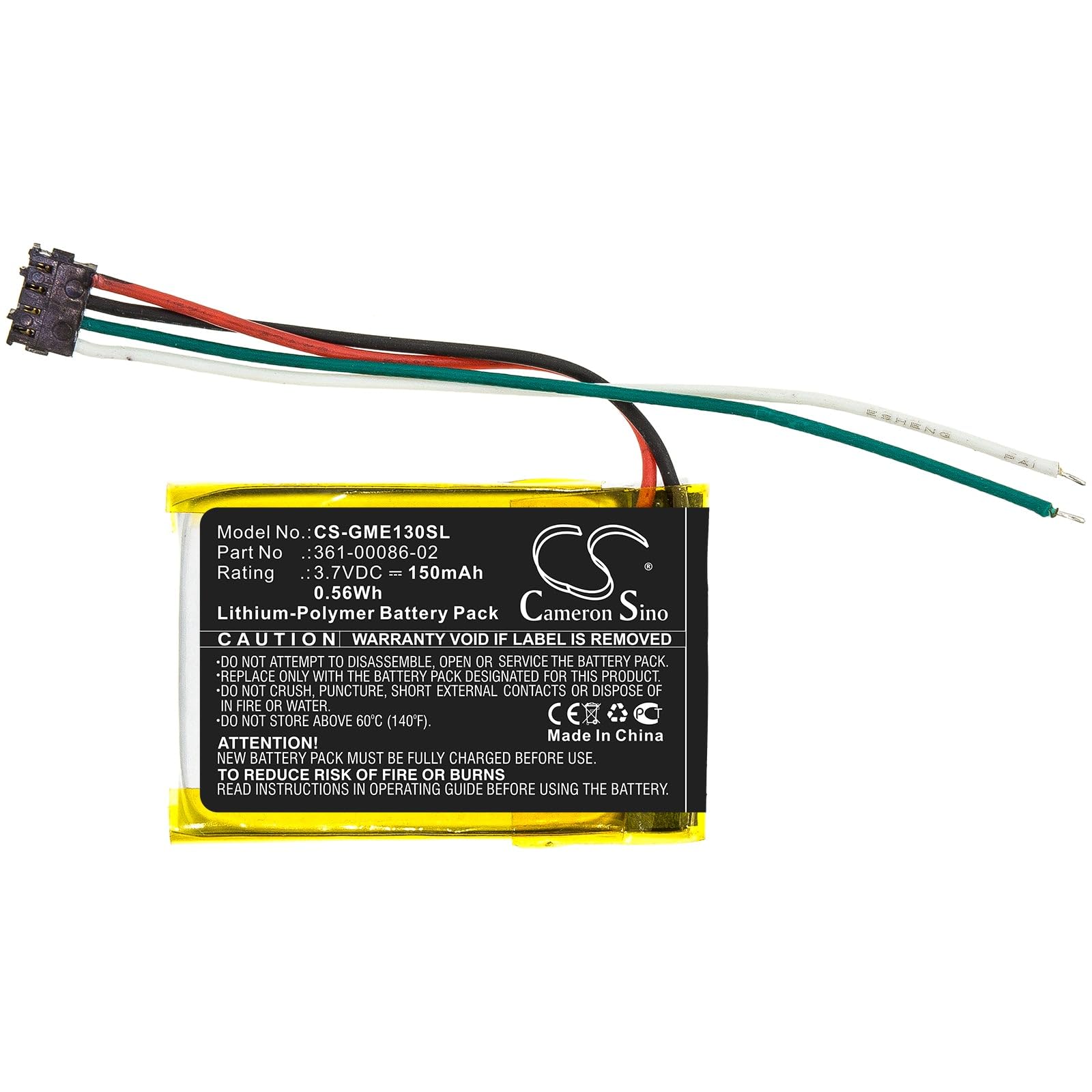 Amazon.com: VI VINTRONS Battery for Garmin 3LA037240, Edge 130