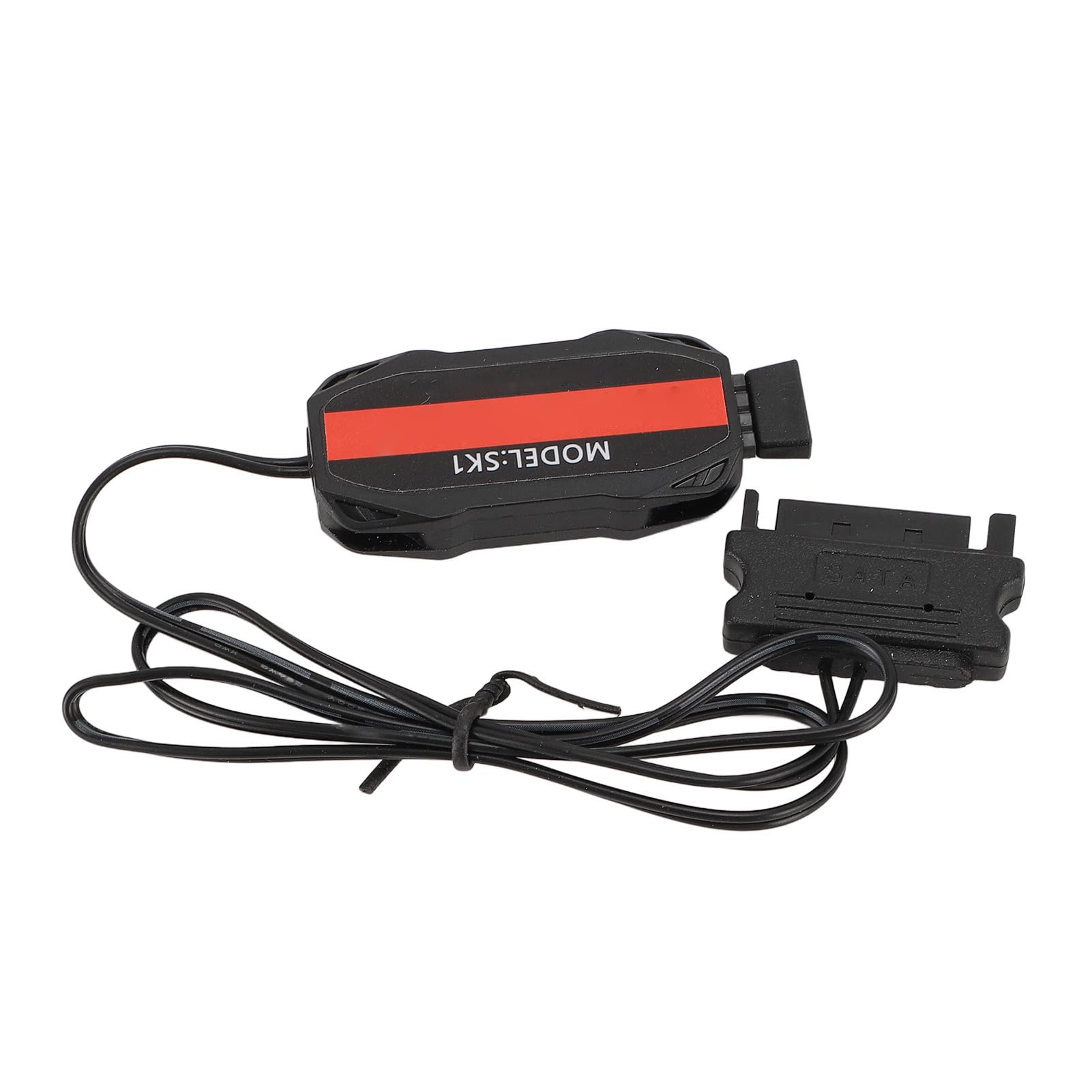 Kontroler Wentylatora Serial ATA Power RGB, Zestaw Kontrolera Wentylatora ARGB PC, 21 Klawiszy do 3-pinowej Taśmy LED LED 5 V, Pilot, Drut Miedziany, Chowana Konstrukcja,