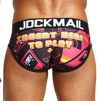 JOCKMAIL Sexy Mens Underwear - Fun Playful Printed Briefs
