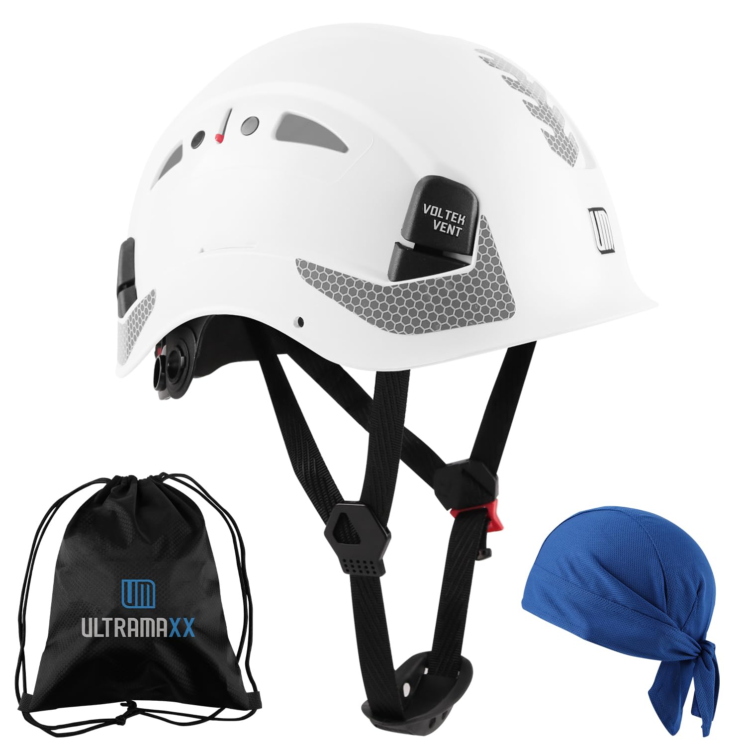 Safety Helmet Hard Hat, ANSI Z89.1 Approved Lightweight Vented Work Helmet, 6-Point Adjustable Ratchet Suspension Hardhat Ideal for Industrial and Construction