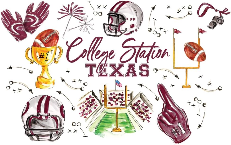 Swig Life Cotton Kitchen Tea Towels, Tailgates in College Station image 2