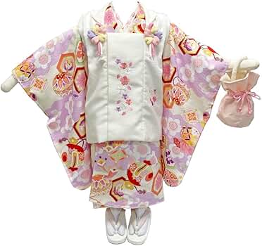 三歳　七五三被布セット 七五三 着物 3歳 女の子 ブランド被布セット Shikibu Roman 式部