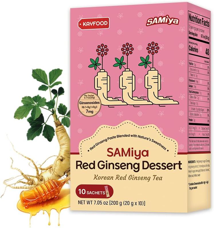 KAYFOOD-Herbal-Gingseng Dessert-Garden-Daily 10 Sticks Tradi