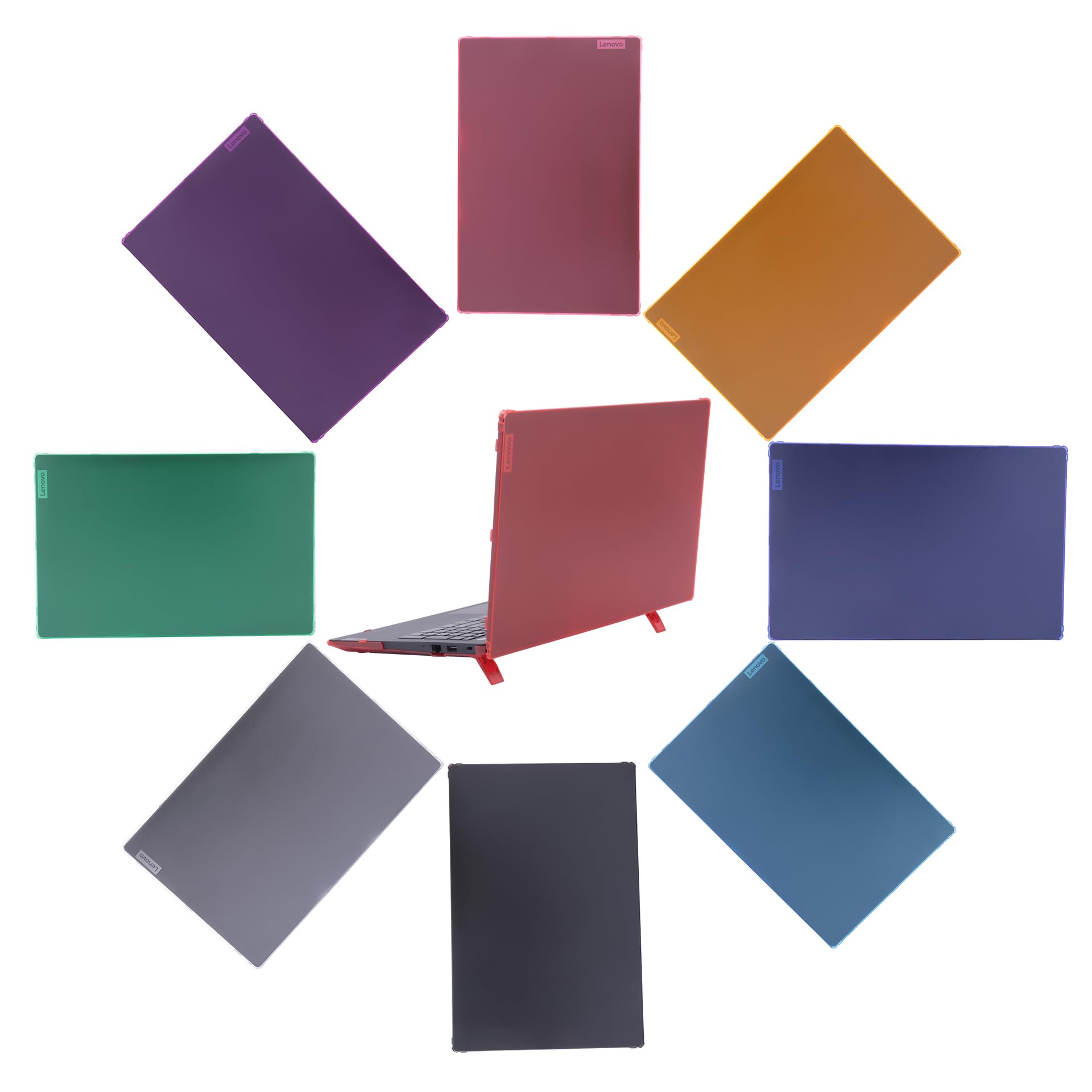 mCover Funda solo compatible con Lenovo V15 G4 / G5 / G6 Series 2024-2026 de 15.6 pulgadas (con bisagra de 180°, no es compatible con ningún otro modelo Lenovo), transparente