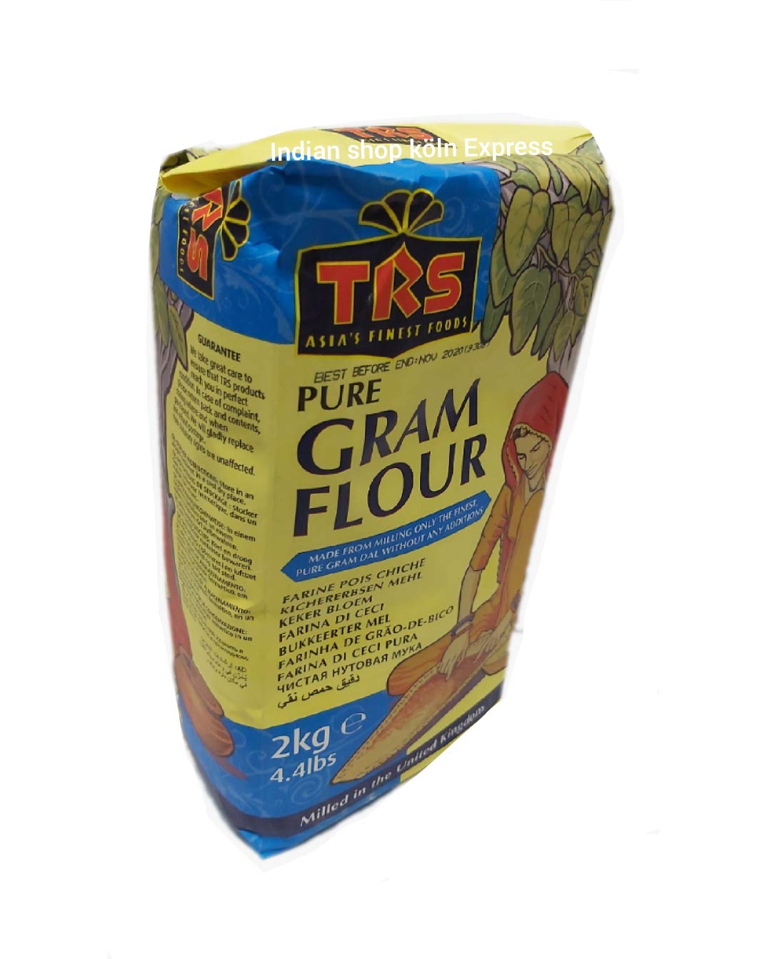 TRS Kichererbsen Harina (Besan), 6 x 2 kg