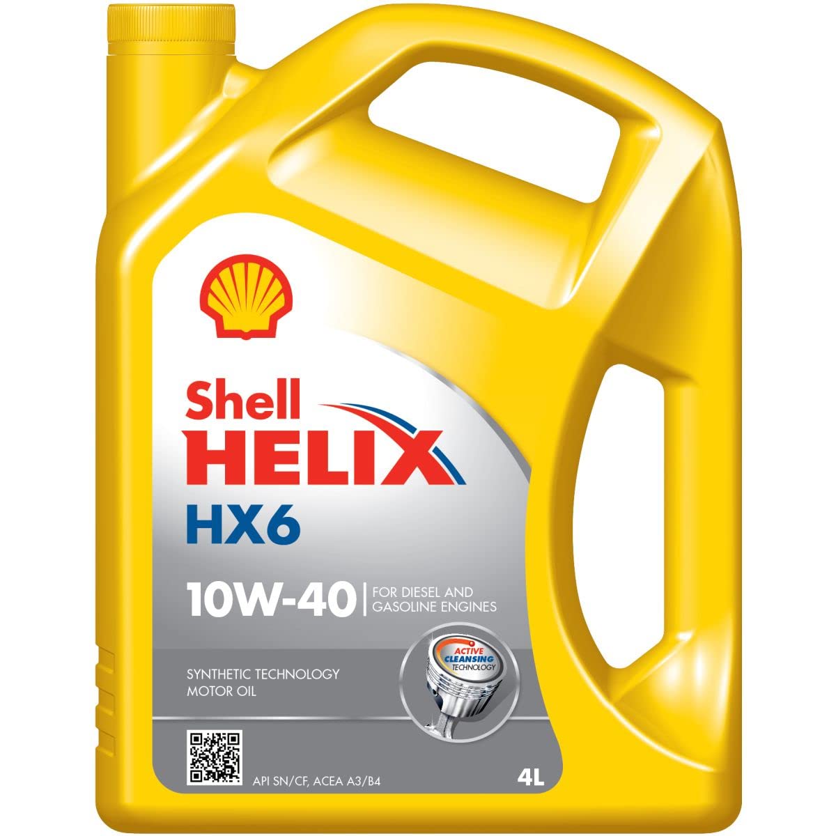 SHELL Olio motore Helix 10W-40 Olio parzialmente sintetico Olio 4 L