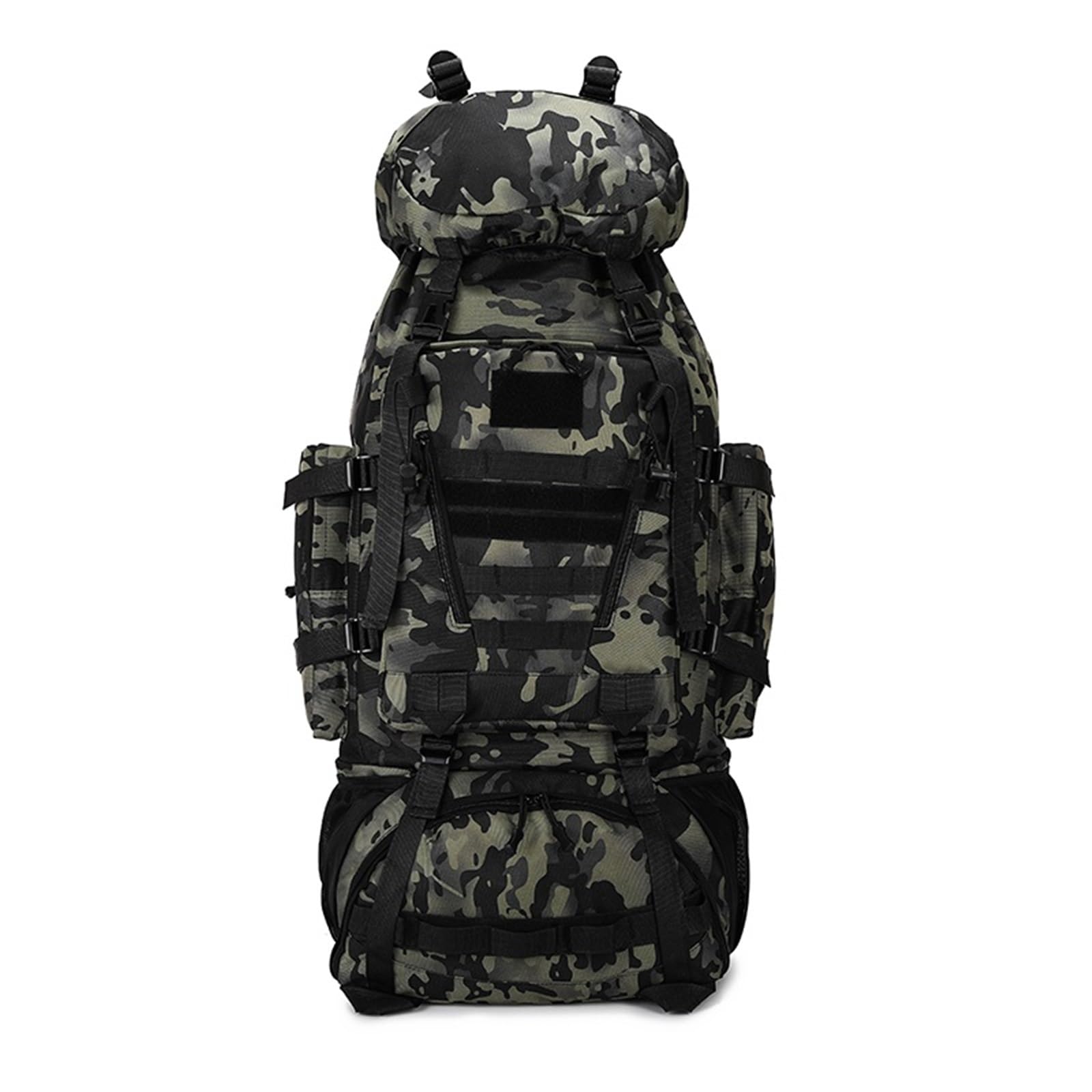 80L torba alpinistyczna Climb plecaki taktyczne duży plecak na zewnątrz piesze wycieczki torby podróżne kempingowe(Jungle camouflage)