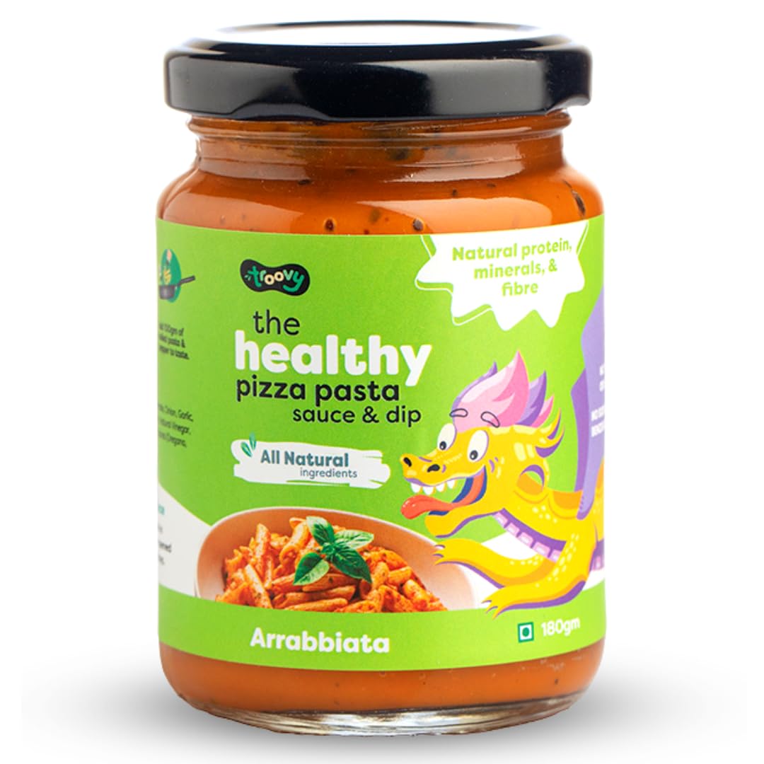 Troovy Healthy Pizza Pasta Sauce & Dip 100 Chemical Free No