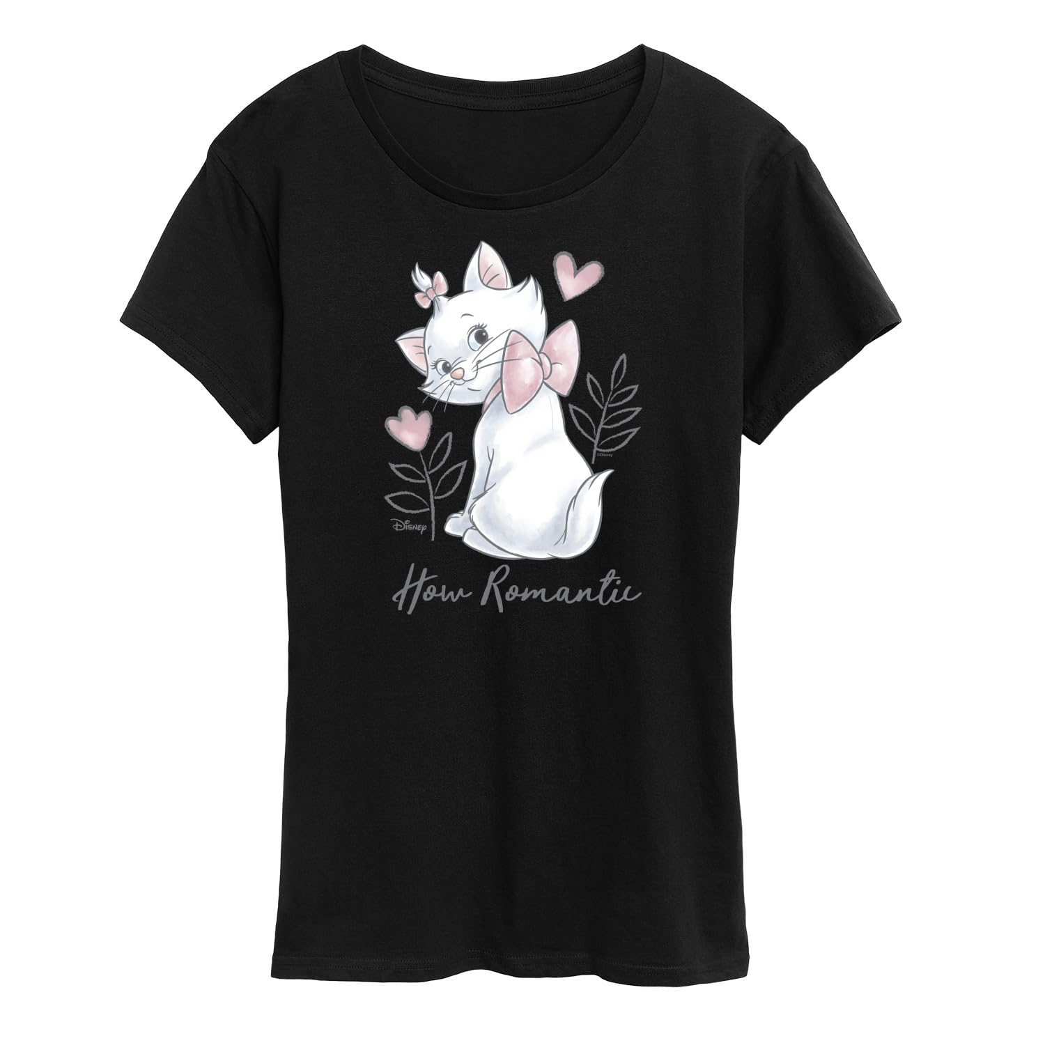 Disney - The Aristocats - How Romantic Marie - Women's Short Sleeve Graphic T-Shirt