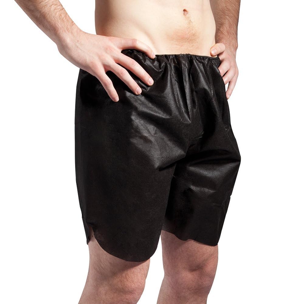kenzora Disposable Non-Woven Boxer Examination Underpants Shorts Single-Use for Travel Spa Salon Sauna & Massage-picture-29