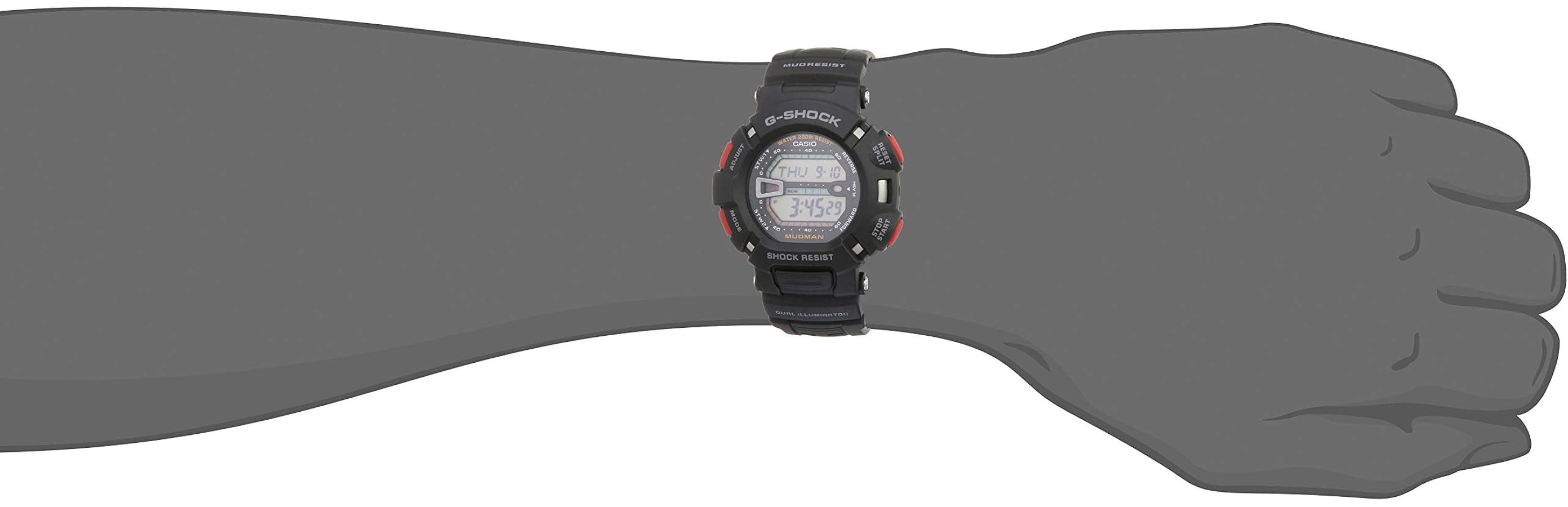 箱無しで¥9000 CASIO デジタル腕時計 カシオ 腕時計 デジタル A158WA-1JH 日常生活用防水 シルバー 5