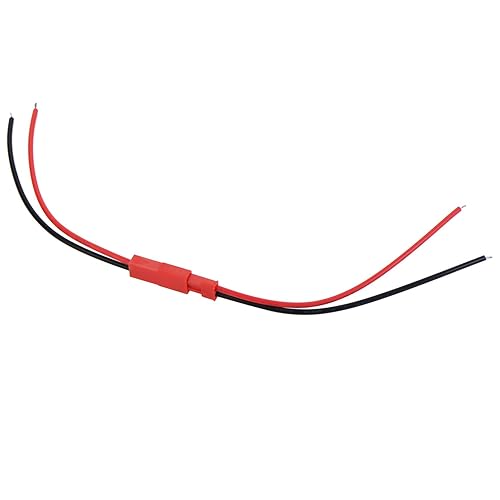 Miniatura 7 de EBOOT 20 pares de conectores JST de 22 AWG 2 pines macho y hembra, cable de cable para tira de luces LED de 4 pulgadas y 6 pulgadas