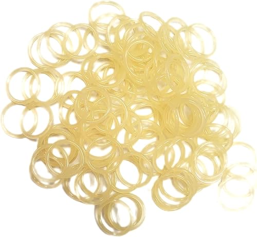 Miniatura 3 de 3Skull Anillos de uretano de repuesto para tanques CO2HPA de alta presión para paintball, transparentes - Paquete de 100