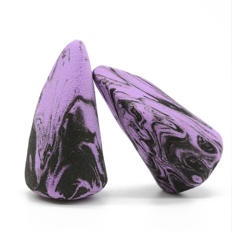 Image of 1 Pcs Makeup Sponge With Latex Free Foam & Dual-Pointed Ends For Blending, Vegan & Cruelty-Free | for Foundation, Concealer, and Blending | Soft, Reusable Sponge Applicator Multicolored
