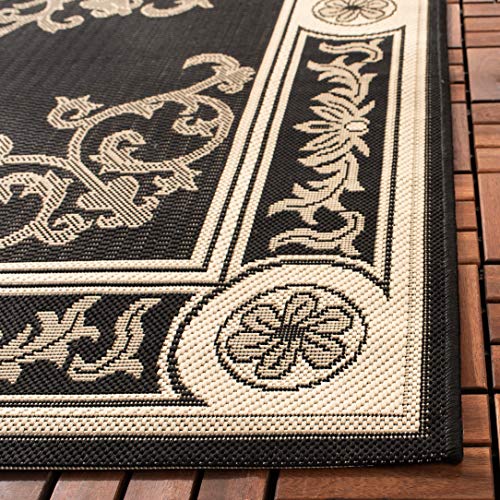 SAFAVIEH Courtyard Collection 8 x 11 alfombra interior-exterior miniatura 4