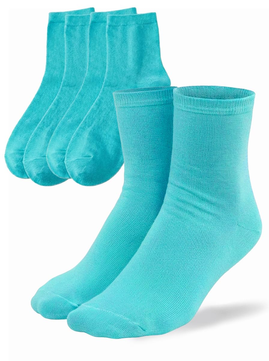MILENA Calcetines Mujer Algodón Transpirables y Suaves Pack de 3 Pares Sin Costuras Cómodos y Elegantes para Uso Diario Regalo Mujer Talla Única